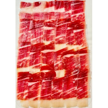 Bellota Ibérico Schinken mit dem Messer geschnitten 75% iberische Rasse