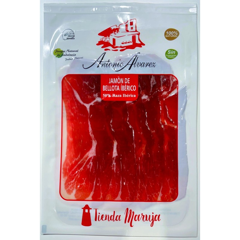 Pack 6 Sobres Jambon ibérique de gland, 48 mois 75% race ibérique