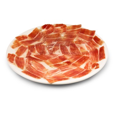 Paleta de jamón Duroc en lonchas