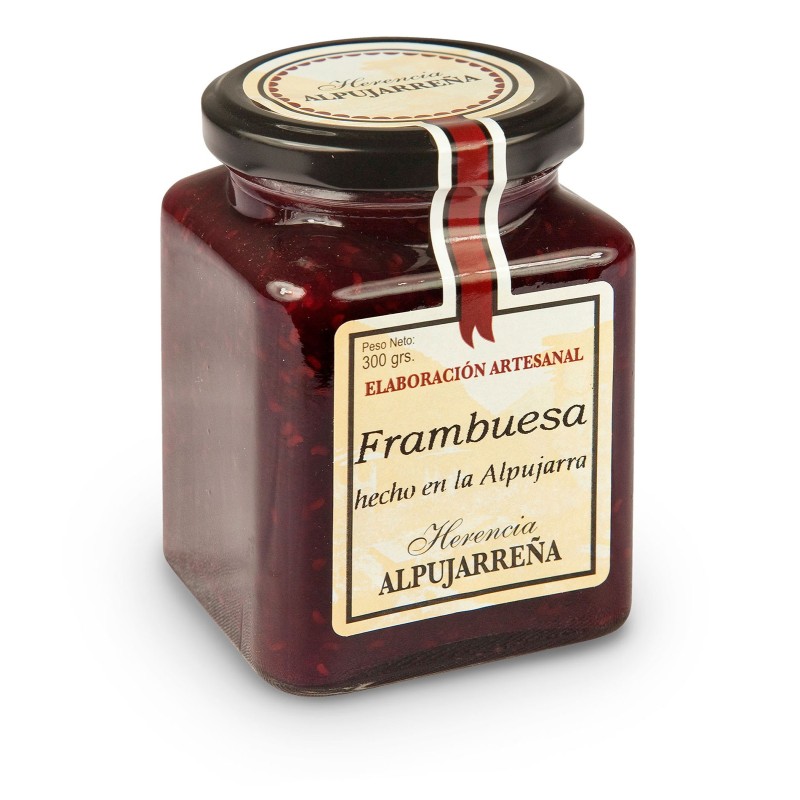 SELBST GEBASTELTE HIMBEERMARMELADE