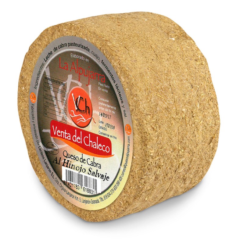 QUESO DE CABRA AL HINOJO SALVAJE 