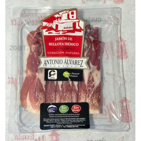 Jamón Ibérico Bellota 50% Raza Ibérica Loncheado