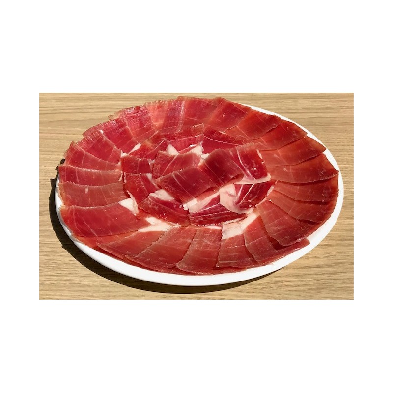 PLATO JAMON IGP TREVELEZ CORTADO A CUCHILLO