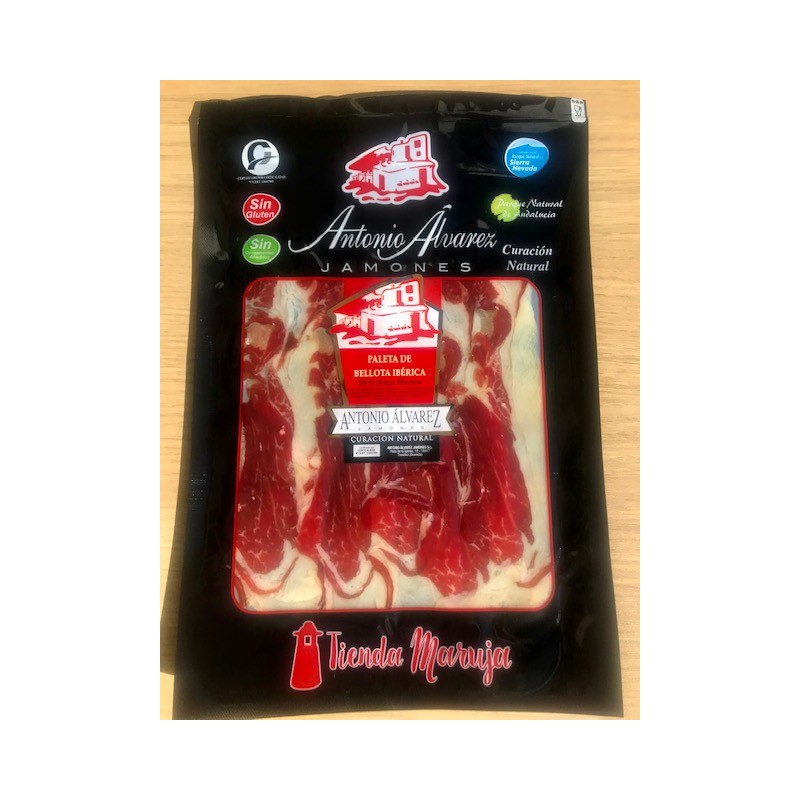SOBRE DE Paleta de Bellota ibérica 50% raza Ibérica Gran Selección SOBRE DE Paleta de Bellota ibérica 50% raza Ibérica Gran Selección
