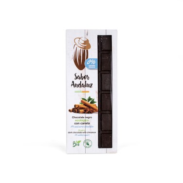 CHOCOLATE NEGRO ECOLÓGICO CON CANELA
