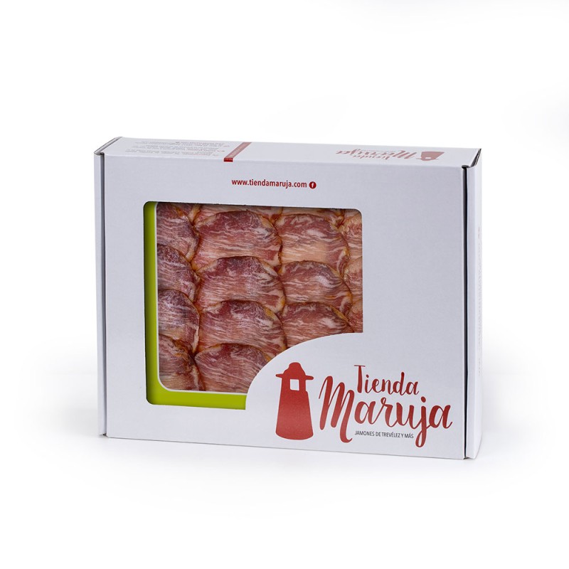 CAJA 10 SOBRES DE LOMO IBERICO BELLOTA NATURAL