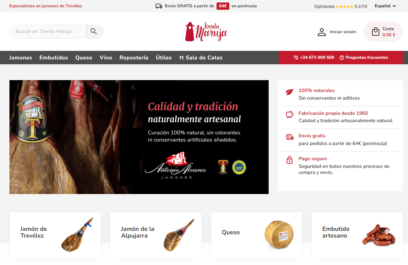 ¡Estrenamos nueva tienda online!